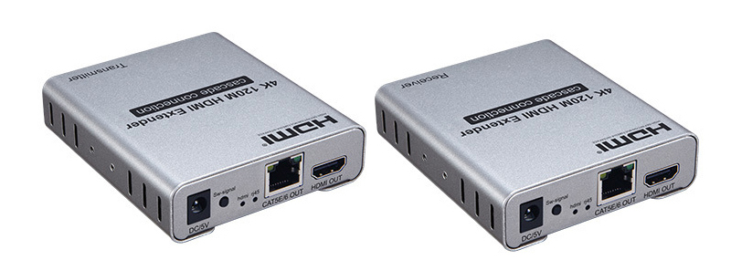 Bộ kéo dài HDMI 4k 120m qua cáp mạng Cat5e/Cat6