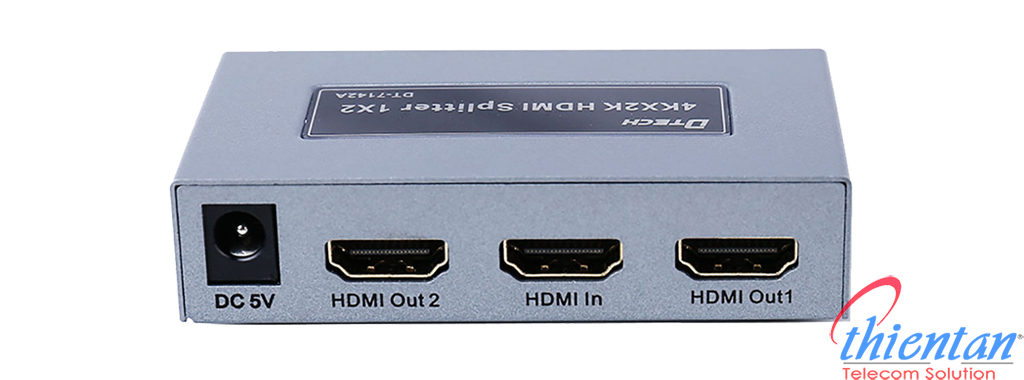 bộ chia hdmi 1 ra 2 Dtech DT-7142A