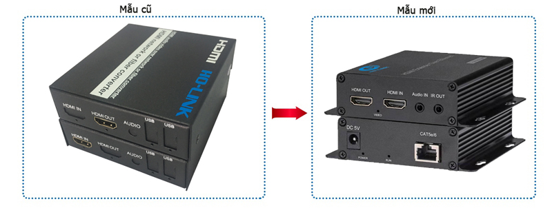 thay đổi mẫu mã bộ HL-HDMI-120TR