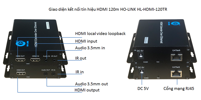HDMI to lan 120m