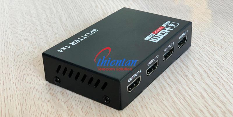 Bộ chia HDMI 1 ra 4 full HD vỏ sắt