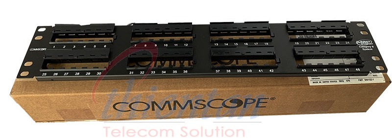 Patch panel Commscope 48 port CAT6 1375015-2
