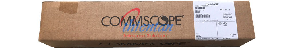 patch panel 24port cat5e comscope 1479154-2 patch panel 24port cat5e comscope 1479154-2
